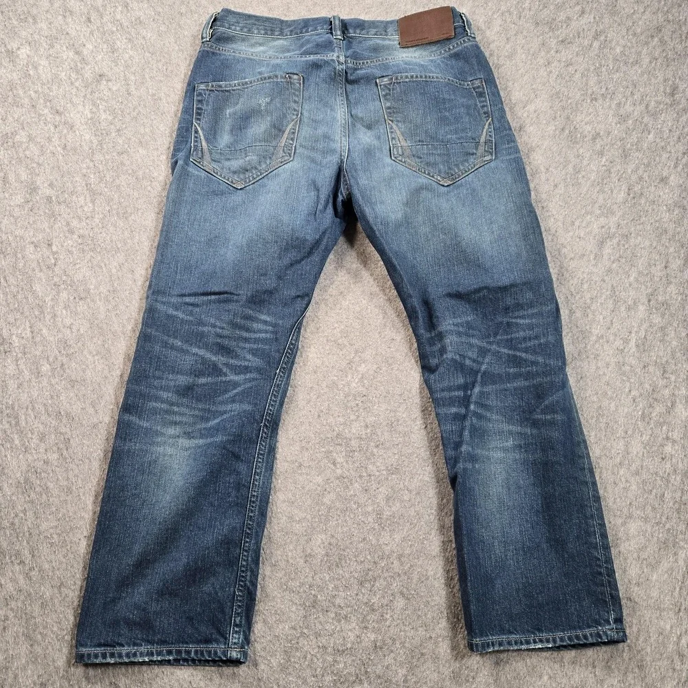AllSaints Spitalfields Jeans Mens 30x23 (tag 30) Blue Fife Higgins Straight